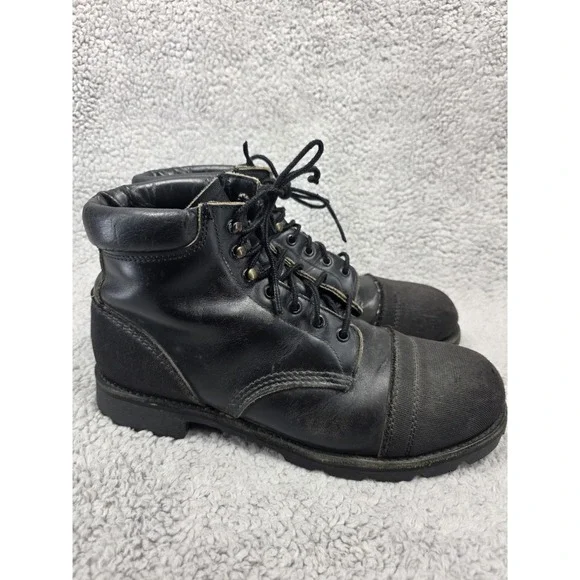 Red Wing 4420 Ballistic Nylon Iron Rangers Size 11.5D (Steel Toe) (USA) (1997)